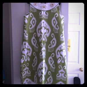 Gymboree children’s green pattered dress
